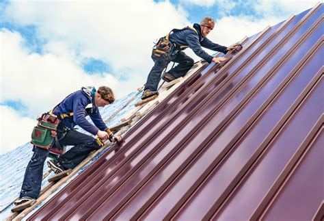 installation of metal roofing for houses|installing steel roofs.